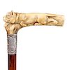 113. Stag Boxer Cane- 