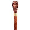156. Dartmouth Indian Cane-Early 20th Century- 