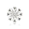 Art Deco Platinum Diamond Sunburst Pendant/Brooch