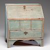 Eighteenth Century Painted Valuables Chest