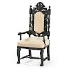 English Victorian Carved Chair