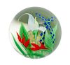 An Art Glass Paperweight Height 2 1/4 x 3 inches.