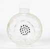 Lalique Dahlia No. 3 Enamel Crystal Perfume Bottle