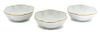 A Group of Nine Ceralene Limoges Porcelain Bowls Diameter 6 1/2 inches.