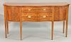 Custom mahogany Federal style sideboard. ht. 38 1/2 in., wd. 72 in., dp. 24 in.