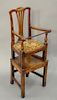 George II fruitwood youth chair, late 18th century. ht. 39 in.