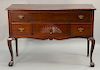Mahogany Chippendale style sideboard. ht. 36 in., wd. 55 in.