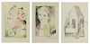 LAURENCIN, Marie. Three (3) Color Lithographs.