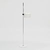 Joe Colombo Chrome and Painted Metal 'Coupe' Floor Lamp