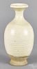 Oriental pottery vase, 9 1/4'' h.