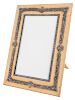 A LARGE FABERGE SILVER-MOUNTED BIRCH FRAME, MARKED K.FABERGE WITH IMPERIAL WARRANT, MOSCOW, 1908-1917