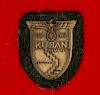 German WWII Army Kuban Campaign Shield 