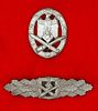 German WWII Assault Badges, Lot of Two 