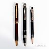 "Starwalker" and Two Other Montblanc Writing Instruments