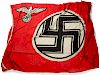 German WWII Large Political Flag 
