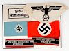 German WWII Armbands and Luft. Sports Eagle, Lot of Seven 