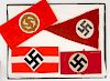 German WWII Armbands, Lot of Four 