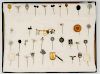 German WWII Stick Pins, Lot of Thirty-Six 