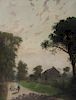 BOSS. Oil on Canvas. Shepherd on Path. 1880.
