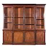 George III style mahogany bookcase