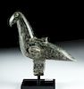 Achaemenid Bronze Bird Finial w/ Gorgeous Patina