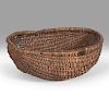 Split Oak Storage Basket