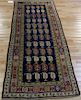 Antique, Signed and Finely Hand Woven Runner.