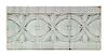 A Louis Sullivan Glazed Terra Cotta Block Width 17 3/4 inches.
