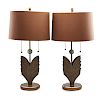 PAIR OF THEODORE ALEXANDER TABLE LAMPS