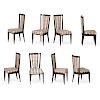 STYLE OF EMILE RUHLMANN DINING CHAIRS