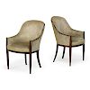 PAIR OF ART DECO SIDE CHAIRS