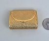 18K Gold Miniature Woven Purse Form Box