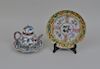 Chinese Export Porcelain Teapot, Bowl & Plate