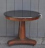 French Charles X Marble Top Center Table