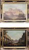 (2) 19th C European School Architectural Paintings