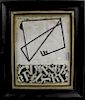 "Hommage a Braque" Abstract Modernist Painting