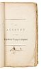 LUNARDI, Vincenzo (1759-1806). An Account of the First Aerial Voyage in England. London, 1784. FIRST EDITION, second impression.