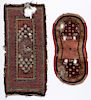 19th C. Tibetan Rug and Saddle Cover