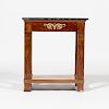 Contintental Neoclassical Gilt-Metal-Mounted Mahogany Side Table