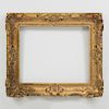 Régence Style Carved Giltwood Frame and a Louis XV Style Frame