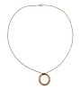 Cartier Love 18k Gold Diamond Pendant Necklace 