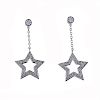 Tiffany &amp; Co Stars Platinum Diamond Earrings 