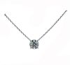 Cartier 18K Gold 0.82Ct Diamond Pendant Necklace