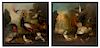 Dutch School, (17th/18th Century), Exotic Birds in Landscapes (a pair of works)