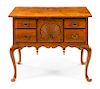 * A Queen Anne Maple Lowboy Height 29 x width 35 x depth 18 3/4 inches.
