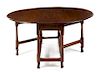 * An American Gate-Leg Dining Table Height 28 1/2 x width 89 x depth 47 inches.