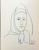 Lithograph, L’espagnole (Spanish Woman),  Pablo Picasso (1881-1973)