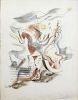 Lithograph in Color, Andre Masson, Dix Reproduction 1933