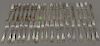 Lot of N. Harding Boston coin silver forks. 
60.8 total troy ounces