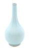 A Clair-de-Lune Glaze Porcelain Bottle Vase Height 12 5/8 inches.